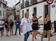 Paula Alvarellos estudia la implantación de medidas que mejoren la seguridad vial en la Calzada da Ponte Paula Alvarellos estudia la implantación de medidas que mejoren la seguridad vial en la Calzada da Ponte