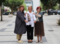 Paula Alvarellos destacou a importancia dos colectivos veciñais na presentación das festas de Recatelo