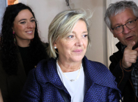 La alcaldesa supervisa la última fase de las obras de las cuatro viviendas tuteladas, para víctimas de violencia de género, que finalizarán este mes