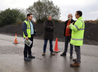 A área de Infraestruturas do Concello de Lugo mellora a contorna da Garaballa de Arriba A área de Infraestruturas do Concello de Lugo mellora a contorna da Garaballa de Arriba