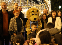 Salva Arco e Máximus acenden, en Lugo, o alumeado de Nadal da cidade