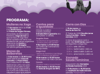 Igualdade conmemorará el 8M con una ruta por el adarve y con deporte, magia y cuentos a favor de los derechos de las mujeres Igualdade conmemorará el 8M con una ruta por el adarve y con deporte, magia y cuentos a favor de los derechos de las mujeres