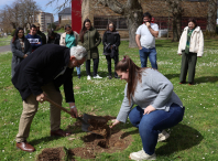 O Goberno Local colabora coa EPSE na plantación dun bosquete de carballos en terreos municipais de San Fiz O Goberno Local colabora coa EPSE na plantación dun bosquete de carballos en terreos municipais de San Fiz