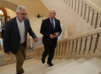 O alcalde reúnese co presidente da Deputación para avanzar na colaboración institucional, en aras de novos proxectos para a cidade