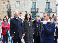 A corporación municipal participa na procesión do Santo Encontro coa que conclúe a Semana Santa lucense