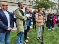 Lugo celebra el 25 de abril con un canto popular de "Grândola, Vila Morena" en a Mosqueira