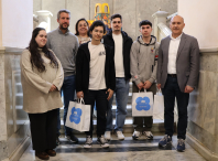 Rubén Arroxo e Iria Buide reciben en el Ayuntamiento a los estudiantes del IES Muralla Romana que representarán a Lugo en la fase final del certamen de programación "ProgramaMe" Rubén Arroxo e Iria Buide reciben en el Ayuntamiento a los estudiantes del IES Muralla Romana que representarán a Lugo en la fase final del certamen de programación "ProgramaMe"