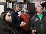 Rubén Arroxo e Iria Buide parabenizan ás libreiras e libreiros de Lugo no día do libro Rubén Arroxo e Iria Buide parabenizan ás libreiras e libreiros de Lugo no día do libro