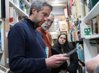 Rubén Arroxo e Iria Buide parabenizan ás libreiras e libreiros de Lugo no día do libro Rubén Arroxo e Iria Buide parabenizan ás libreiras e libreiros de Lugo no día do libro