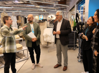 Miguel Fernández reúnese con directivos de Primark antes da inauguración da nova tenda no centro comercial As Termas