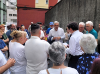 Miguel Fernández consensúa con la vecindad la reurbanización entre las calles Río Sil y Otero Pedrayo, en el entorno de la Quinta de Pérez