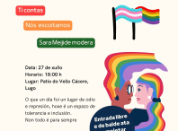 O Concello de Lugo reivindica a liberdade e a diversidade coa Muralla, que se transforma simbolicamente nun armario aberto O Concello de Lugo reivindica a liberdade e a diversidade coa Muralla, que se transforma simbolicamente nun armario aberto