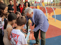 O alcalde pon en valor a remodelación integral do parque infantil do Sagrado Corazón como vía para mellorar a calidade de vida da veciñanza e favorecer a socialización nos barrios O alcalde pon en valor a remodelación integral do parque infantil do Sagrado Corazón como vía para mellorar a calidade de vida da veciñanza e favorecer a socialización nos barrios