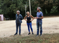 El área de Infraestructuras renueva el campo de la fiesta de Galegos