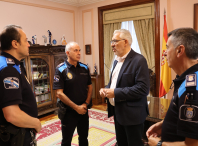 El alcalde de Lugo preside el nombramiento de dos inspectores principales de la Policía Local