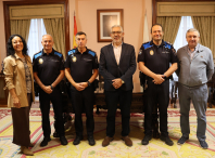 El alcalde de Lugo preside el nombramiento de dos inspectores principales de la Policía Local