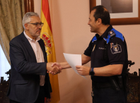 El alcalde de Lugo preside el nombramiento de dos inspectores principales de la Policía Local