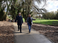 Concello e Confederación executarán unha nova senda no río Rato dende Paradai ata o Poligono do Ceao