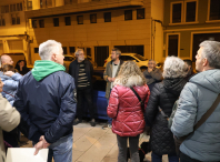 Rubén Arroxo e Alexandre Penas reúnense con veciñas e veciños da rúa Manuel Murguía