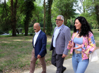 El alcalde y el presidente de la CHMS ponen a disposición de la vecindad la unión de los paseos fluviales del Rato y del Miño, completando el gran cinturón verde de Lugo