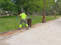 Transición Ecolóxica continúa os traballos de conservación e posta en valor no Parque Rosalía de Castro