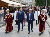 A Corporación Municipal cumpre coa tradicional ofrenda a San Froilán na Catedral de Lugo