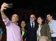 Elena Candia pregoa o San Froilán de Nou Barris, en Barcelona