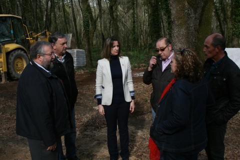 El Alcalde y la Vicepresidenta de la Diputación visitan los trabajos de ampliación de las instalaciones de la Protectora de Animales