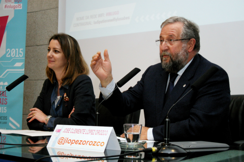 O Alcalde en la presentación O Alcalde en la presentación