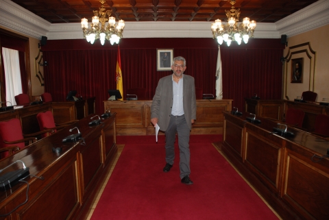 Miguel Fernández, voceiro municipal