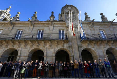 El Ayuntamiento de Lugo condena los violentos crímenes ocurridos en París