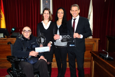 Lugo recibe o premio como mellor destino turístico accesible de España