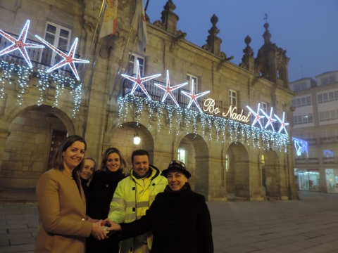 La magia de la Navidad ilumina Lugo desde esta tarde