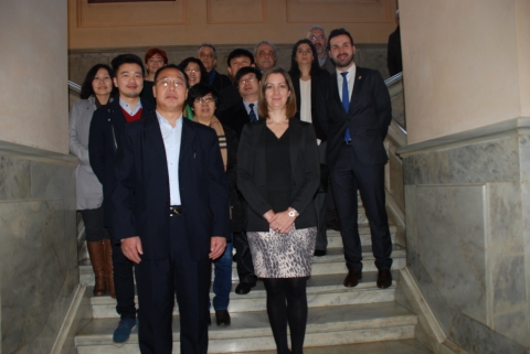 La Corporación recibe a la delegación de Qinhuangdao que visita Lugo para reforzar lazos afectivos y comerciales