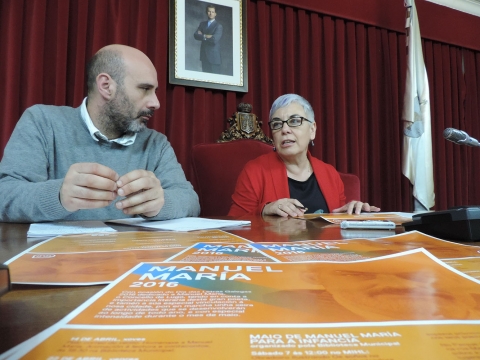 El Ayuntamiento rinde su propio tributo a Manuel María con una veintena de actividades en el año de las Letras Galegas dedicado a su figura