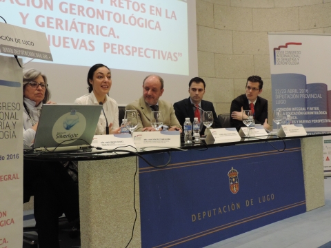 A Concelleira de Benestar participa na inauguración do 28 Congreso da Sociedade Galega de Xerontoloxía e Xeriatría
