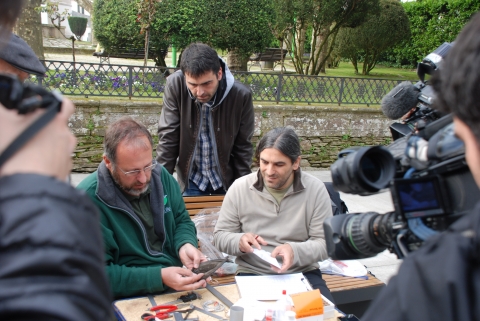 Ornitólogos españois estudan e analizan na cidade o comportamento dos cirrios a través do proxecto MIGRA