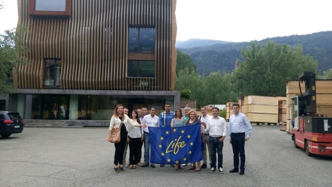 El Ayuntamiento busca fomentar en Lugo un tejido productivo basado en el uso de la madera como material constructivo que ya funciona en Italia