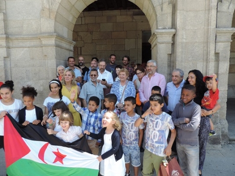 A acollida de 11 nenos e nenas saharauis ao longo do verán, avala a Lugo como cidade solidaria