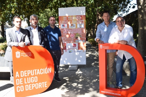El Ayuntamiento y la Diputación promueven el deporte con el III Torneo Lugo es Basket