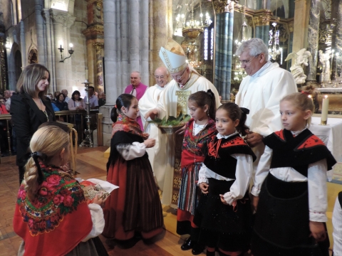 La Ofrenda de la Corporación al patrón de Lugo marca los actos del Día de San Froilán