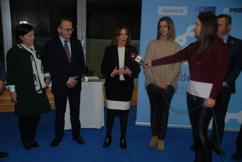 A Alcaldesa asiste ao acto de entrega dos premios Premios á Innovación e ao Emprendemento Idea Lugo