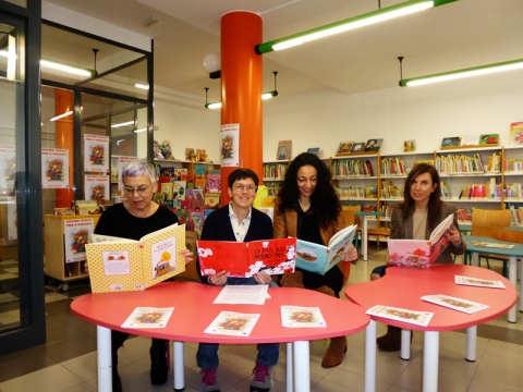 O Concello inaugura unha sección de lectura infantil para a igualdade na Biblioteca Municipal