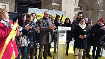 Lugo muestra su solidaridad con las personas refugiadas