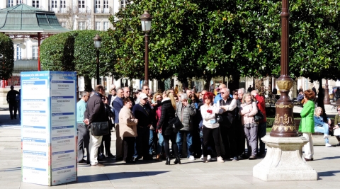 Semana Santa de lujo en Lugo: más de 6.200 personas visitaron la Vieja Cárcel, la oficina de turismo, los museos municipales y las caminatas del Ayuntamiento