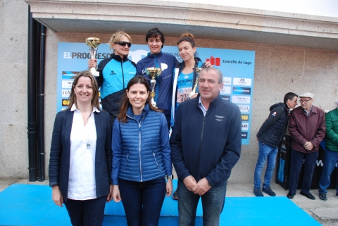 O I Medio Maratón Cidade de Lugo, organizado por El Progreso e o Concello, reuniu a máis de setecentos atletas