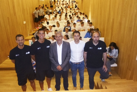 110 rapaces participan no II Campus de Verán Álex Llorca, co apoio do Goberno do Concello e da Deputación de Lugo