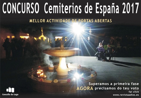 O Cemiterio Municipal de San Froilán, finalista no IV Concurso de cemiterios españois da revista Adiós Cultural