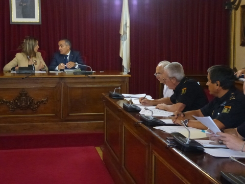 A Xunta Local de Seguridade reuniuse para preparar e coordinar o dispositivo das festas de San Froilán