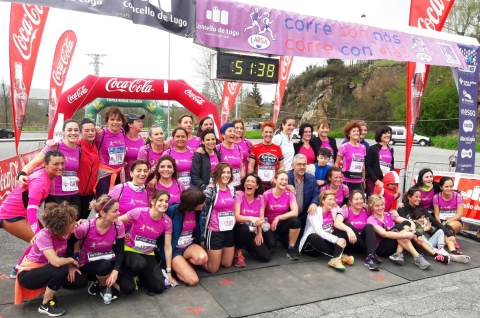Cerca de 1.000 atletas promueven la igualdad de género a través del Corre con nos-Corre con Elas impulsado por el Ayuntamiento